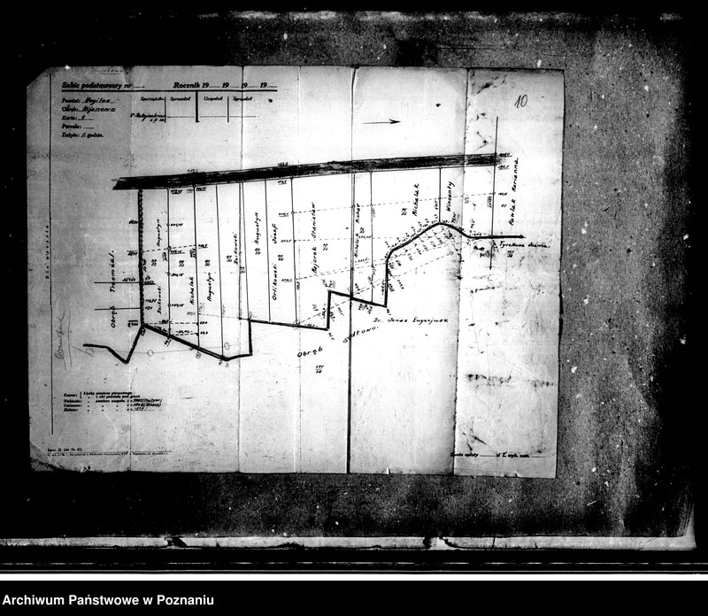 Obraz 18 z jednostki "/Różne plany i mapy majątku Szydłowo powiatu mogileńskiego/"
