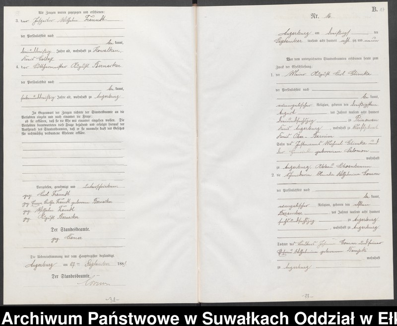 image.from.unit.number "Heiraths-Neben-Register des Preussischen Standes-Amtes Angerburg Kreis Angerburg"