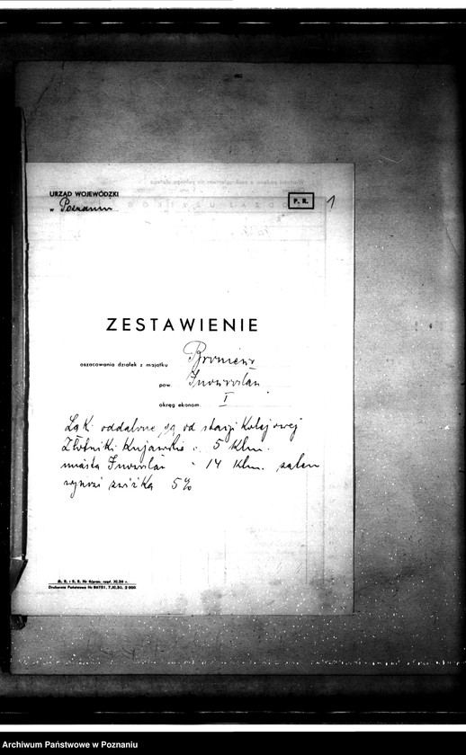 Obraz 4 z jednostki "Majątek Braniewo powiatu inowrocławskiego operat szacunkowy"