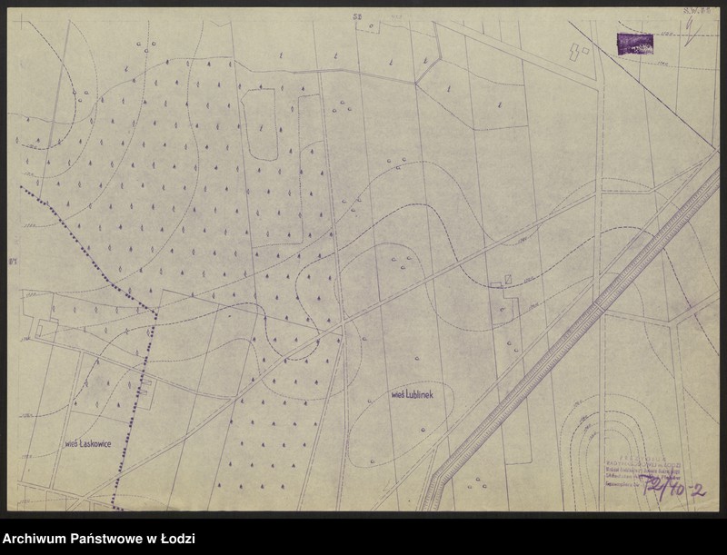 Obraz 2 z jednostki "Plan m. Łodzi 1: 2000. Sekcja SW 66"