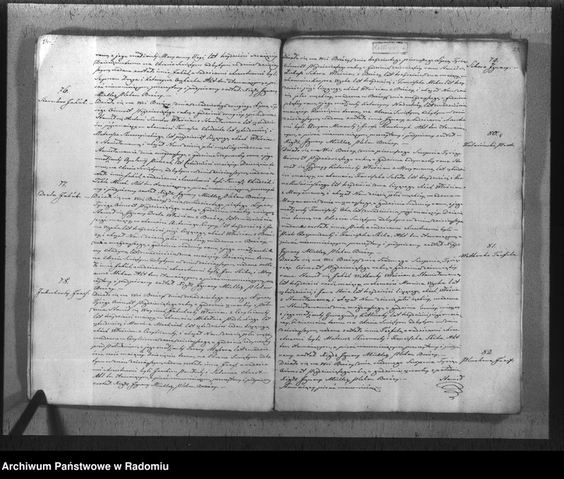 Obraz 16 z jednostki "[Duplikat akt urodzonych, zaślubionych i zmarłych parafii Brzóza w roku 1850]"