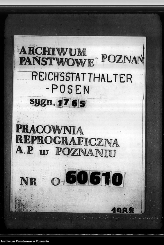 Obraz 16 z jednostki "Verwaltungsvermögen - Litzmannstadt"