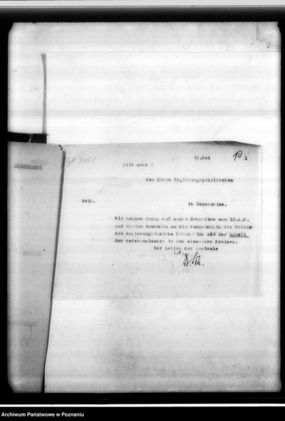 Obraz 15 z jednostki "Verzeichnis von Amtsbezirken"