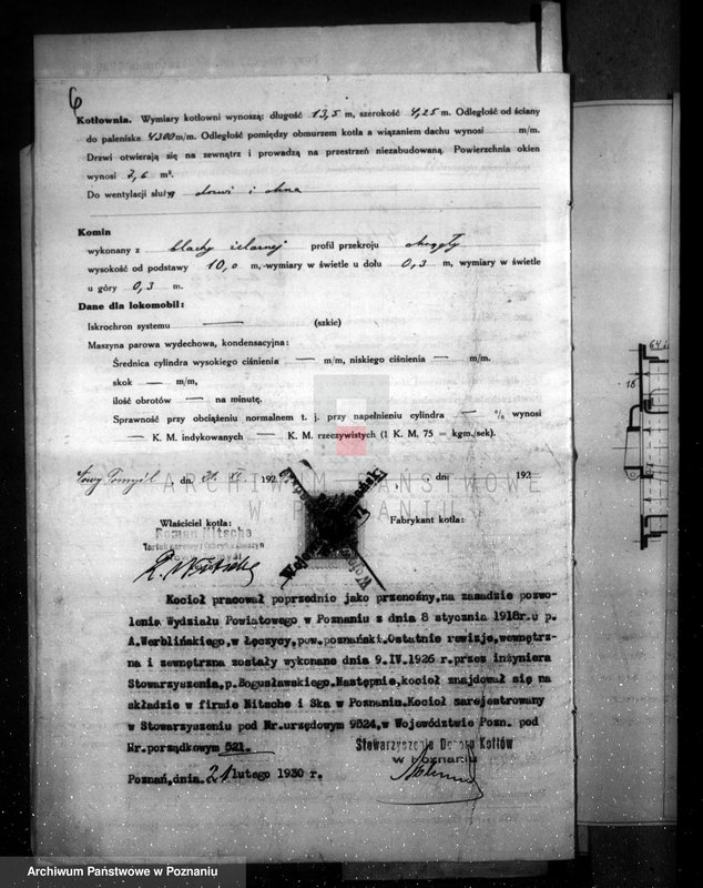 Obraz 10 z jednostki "Tartak R. Nitsche w Zachodzku, pow. nowotomyski nr woj. 521"