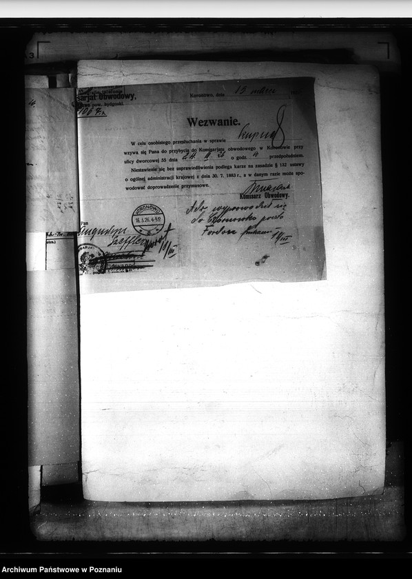 Obraz 12 z jednostki "Prawo przedkupu do majętności Czarnówka powiat bydgoski"