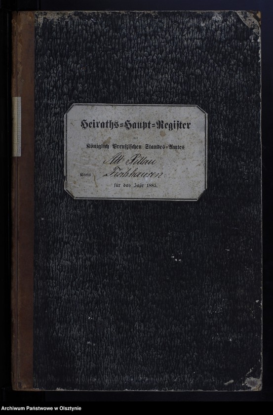 image.from.unit.number "Heiraths-Haupt-Register Nr 1 - 23"