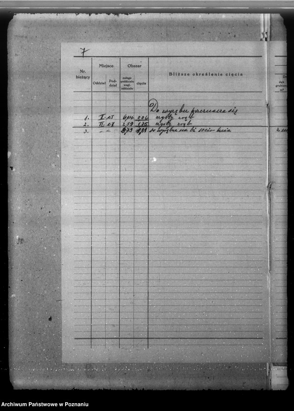 Obraz 12 z jednostki "Program gospodarczy lasu Strzyżewo w powiecie nowotomyskim 1934-1944"