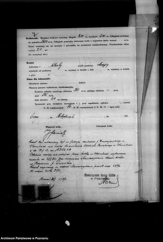 Obraz 11 z jednostki "Stolarnia i budownictwo J. Janietza nr woj. 2501"