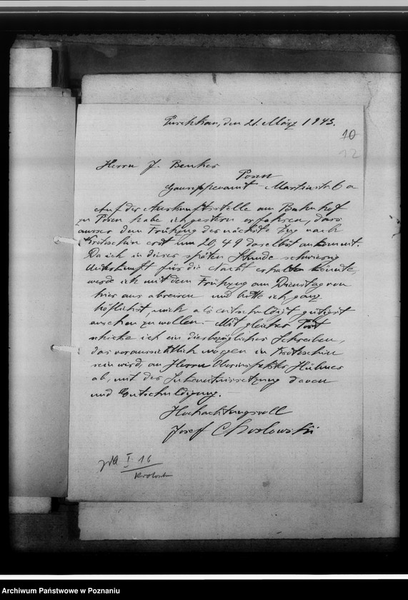 Obraz 16 z jednostki "[Korespondencja w sprawach organizacyjnych, sprawozdanie z działalności Kreissippenamt w Krotoszynie]"