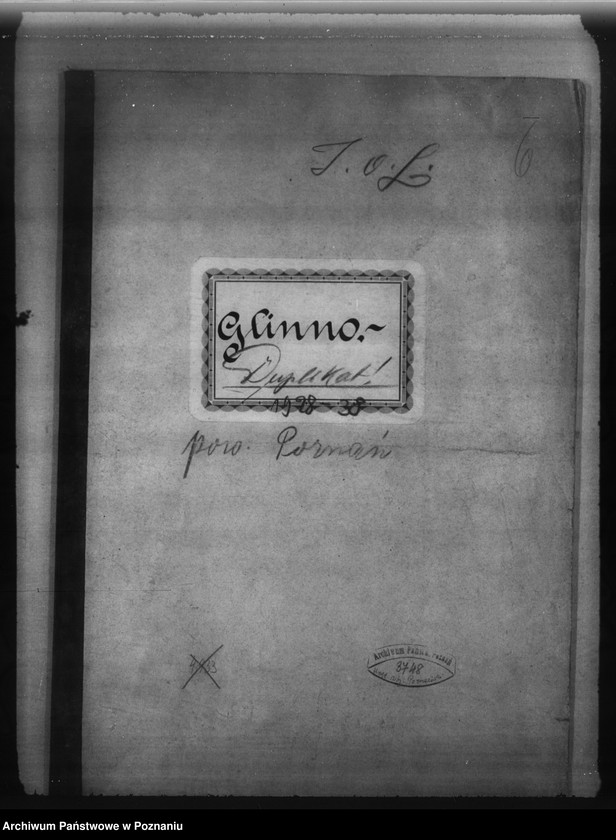 Obraz 3 z jednostki "Program urządzenia gospodarstwa leśnego dla lasu majętności Glinno powiat poznański 1928-1938"