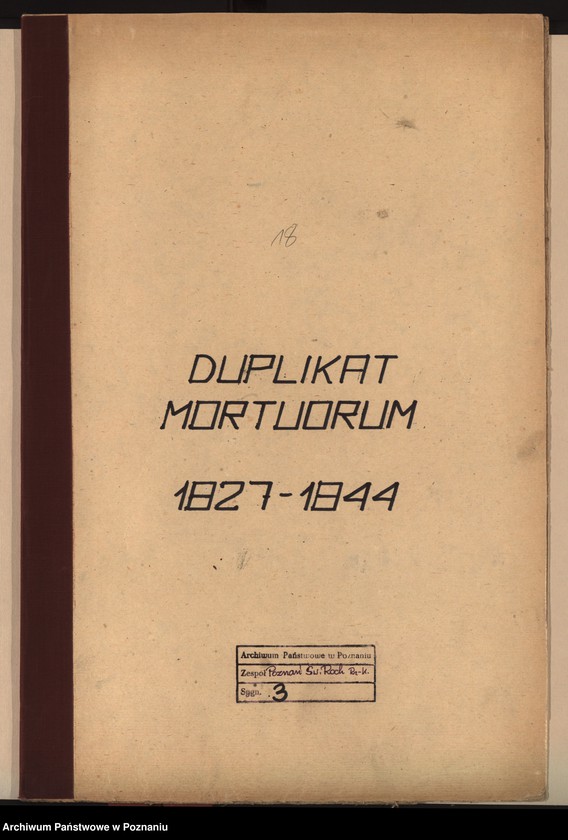 Obraz 2 z jednostki "Duplikat mortuorum"