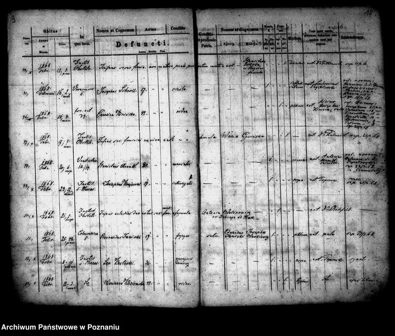 Obraz 6 z jednostki "Księga zgonów"