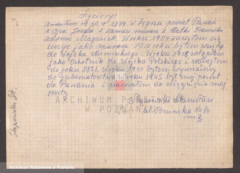 Obraz 15 z jednostki "Życiorysy powstańców wielkopolskich: Ś - tom l /Śląski Stanisław - Świtek Stefan/."