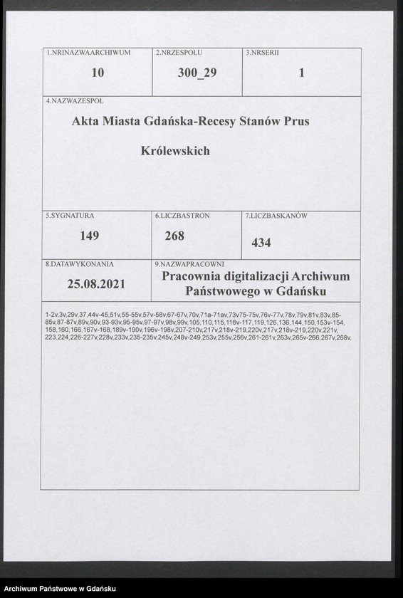 image.from.unit.number "Recesy Stanów, sejmik w Nowym i sejm w Warszawie 16 IV - 25 IV 1659"