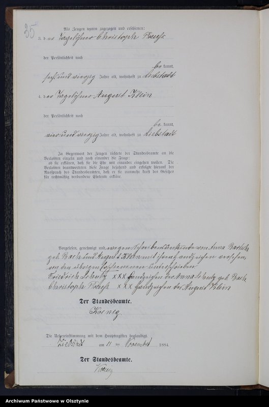 image.from.unit.number "Heiraths-Neben-Register Nr 1 - 20"
