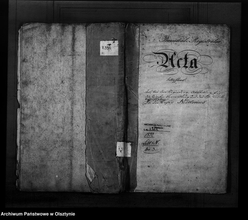 image.from.unit.number "Bei der Regirung Abtheilung für die Kirchen Verwaltung und das Schulwessen beschäftigten Dr. Der Rechte Nickolovius [Alfred]"