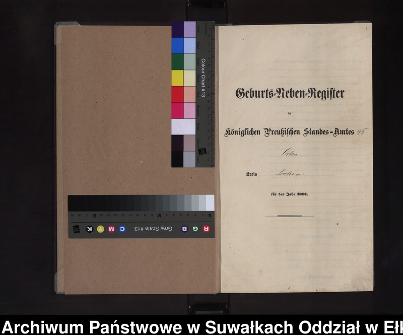 image.from.unit.number "Geburts-Neben-Register des Königlichen Preussischen Standes-Amtes Orlen Kreis Loetzen"