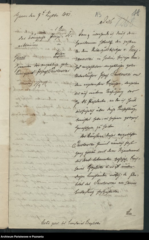 Obraz 20 z jednostki "A. betr. Felix Czaplicki /Emissär/ /Czapliński/"