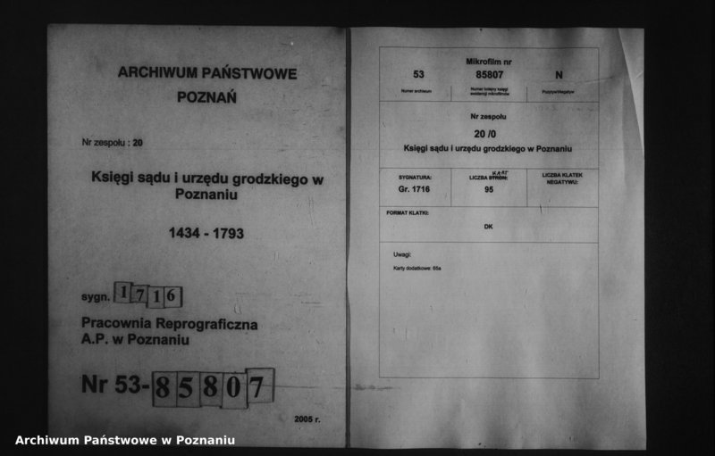 Obraz 1 z jednostki "Decreta officii [protocollon]"