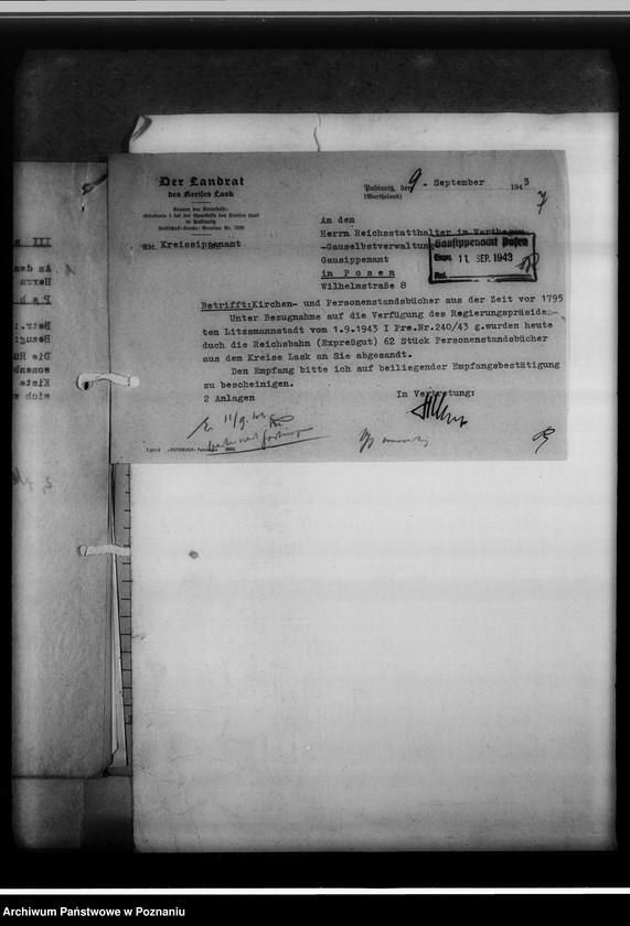 image.from.unit.number "Einziehungsprotokolle [ksiąg kościelnych] Kreis Lask [powiat łaski, województwo łódzkie]"
