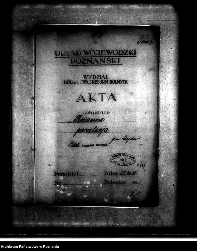 Obraz 4 z jednostki "Majątek Różanna powiatu mogileńskiego parcelacja"