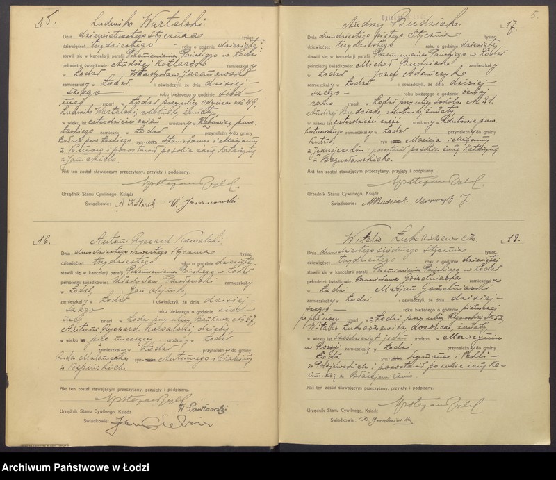 Obraz 7 z jednostki "Akta zgonów"