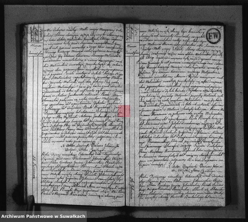 image.from.unit.number "Akta Urzędnika Stanu Cywilnego Zaślubionych w Gminie Jeleniewskiey od Dnia 1-go Stycznia Roku 1814."