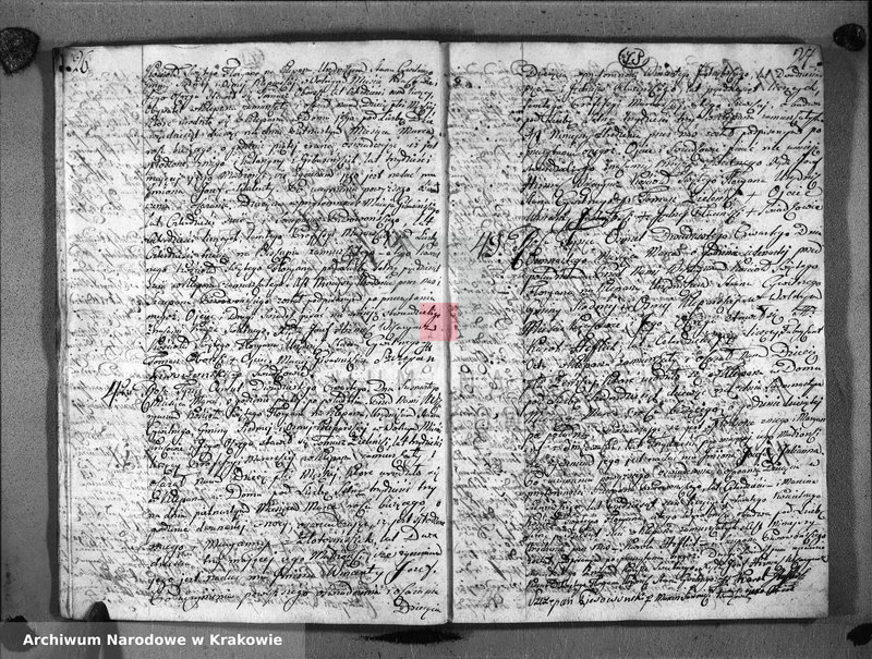 Obraz 16 z jednostki "Księga Aktów Urodzenia i Uznania dla Parafii Sgo Floryana przy Krakowie na Rok 1824"