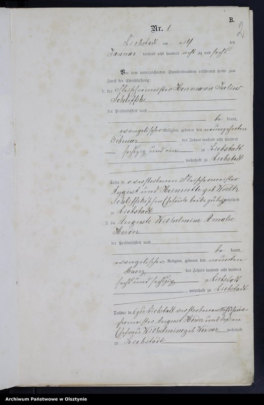 image.from.unit.number "Heiraths-Neben-Register Nr 1 - 10"