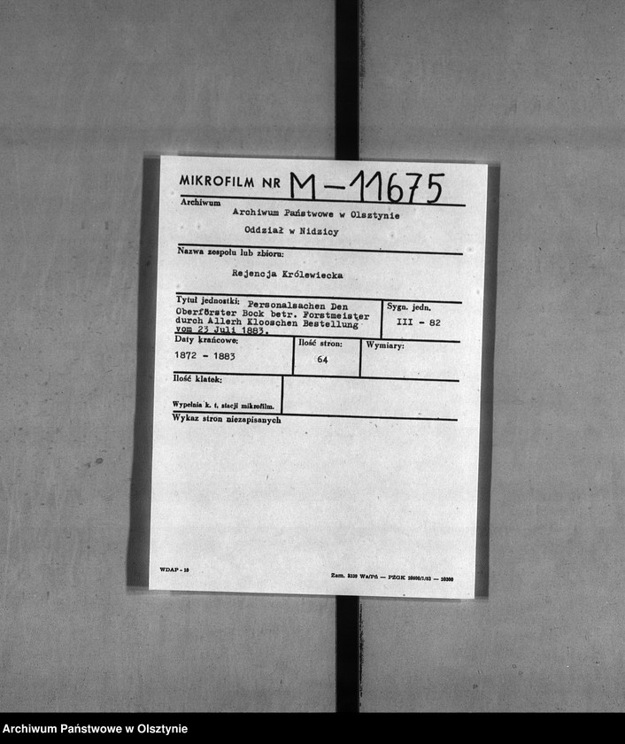 image.from.unit.number "Oberförster Bock [Paul] zu Kloschen"