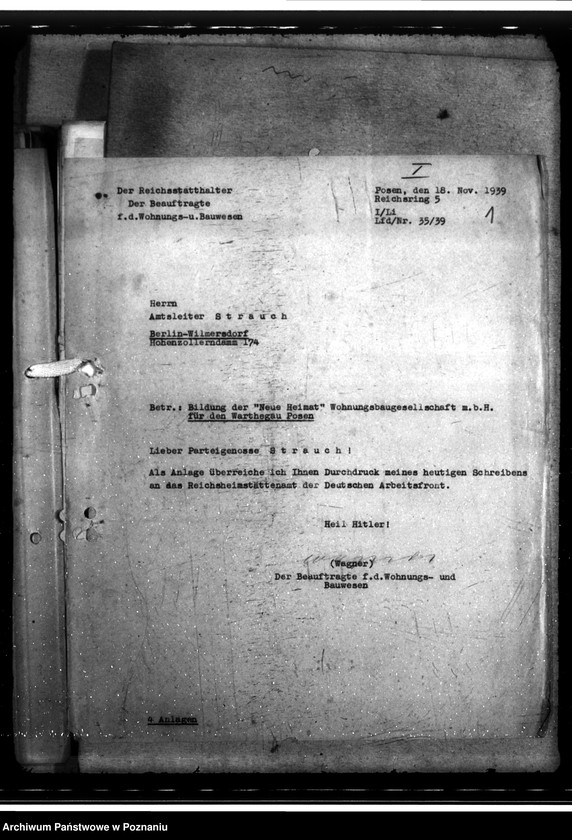 Obraz 5 z jednostki "Neue Heimat. Gemeinnützige Wohnungs- und Siedlungsgesellschaft der. D. A. F."