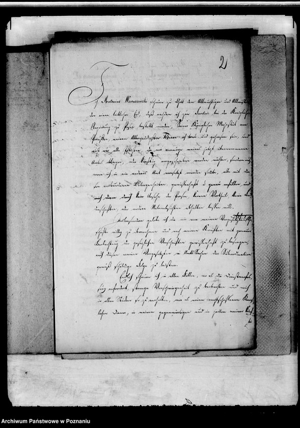 Obraz 7 z jednostki "Personalia des Regierungssekretärs Herrn Wieruszewski."