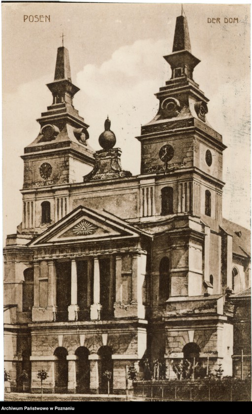 Obraz 1 z jednostki "Posen [Poznań] - Der Dom [katedra]"