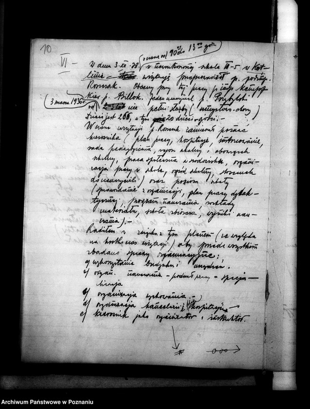 Obraz 14 z jednostki "Inspektorat Szkolny - Jarocin [różna korespondencja oraz ustrój szkół w 1931 roku]"