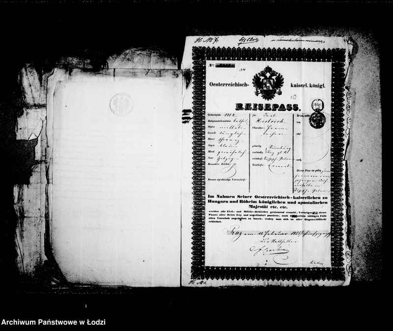 Obraz 12 z jednostki "Akta w przedmiocie osiedlania się cudzoziemców"