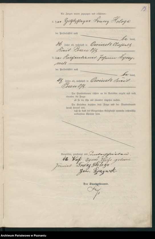 Obraz 16 z jednostki "Heiraths-Haupt-Register"