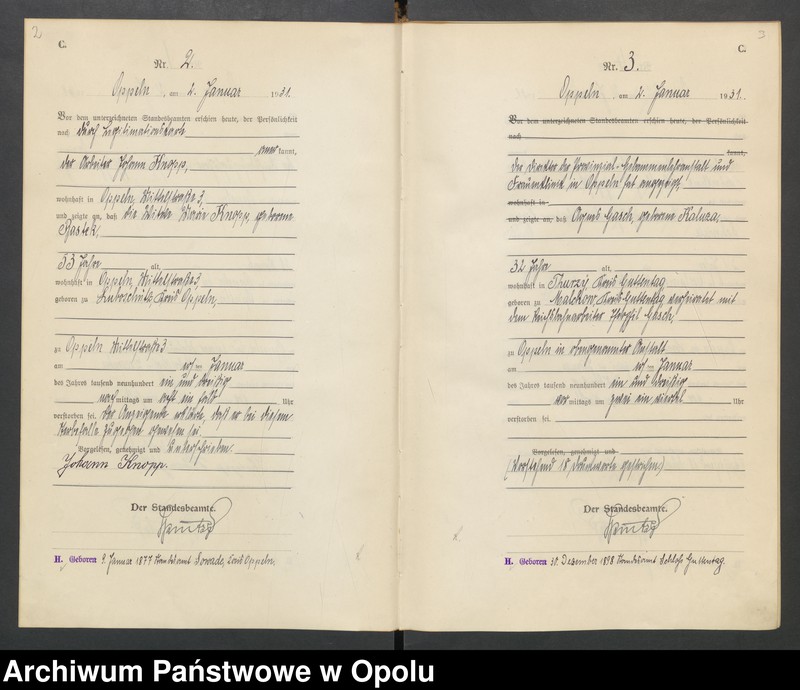Obraz 5 z jednostki "[Rejestr zgonów] 1931 Tom I Nr 1-467"