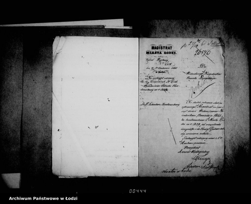 Obraz 14 z jednostki "Akta o lokalach dla wojska"