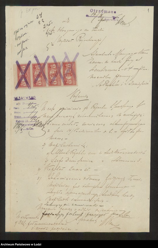 Obraz 3 z jednostki "A.Rychter i S.Dawidowicz- tkalnia i przędzalnia zarobkowa"