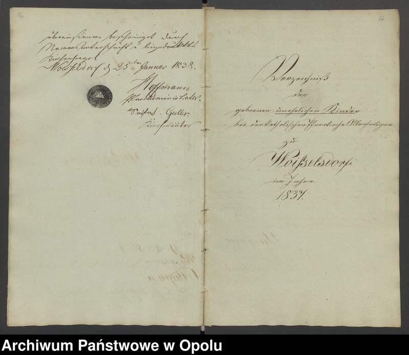 image.from.unit.number "Duplikate der Kirchen-Matrickel von Woisselsdorf von 1837-1858, von Leupusch von 1838-1858, von Lichtenberg von 1846-1858 [rzymskokatolicki kościół parafialny w Wojsławiu z filią w Lubczy oraz rzymskokatolicki kościół parafialny w Kolnicy]"