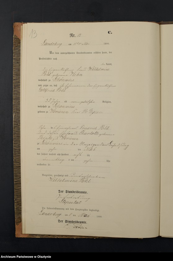 image.from.unit.number "Sterbe-Neben-Register Nr 1 - 32"