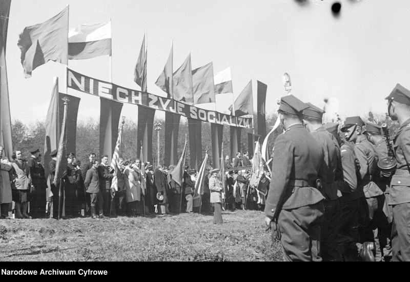 image.from.unit.number "Uroczystości w dniu Święta Ludu Pracującego i pochód pierwszomajowy w Gdańsku"