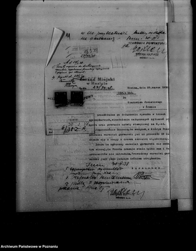 Obraz 15 z jednostki "Zatwierdzenie projektu urządzenia garbarni J. Panety w Mosinie powiat śremski"