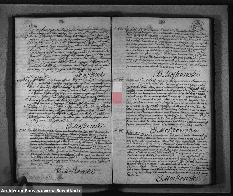 image.from.unit.number "Akta Duplikat zwana Urodzonych, Zaślubionych i Zmarłych Parafii Filipowskiej na rok 1862"