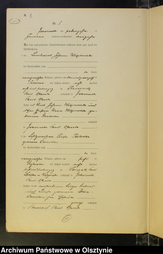 image.from.unit.number "Heiraths-Neben-Register Nr 1 - 15"