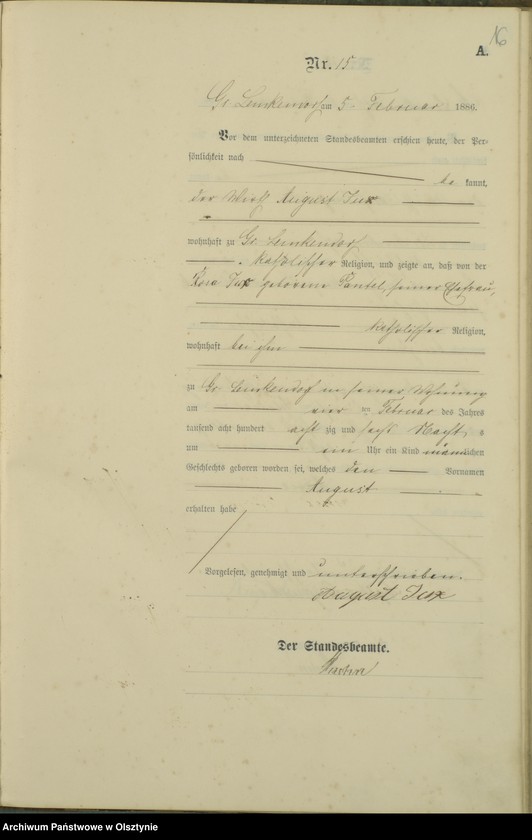 image.from.unit.number "Geburts-Haupt-Register Nr 1 - 129"