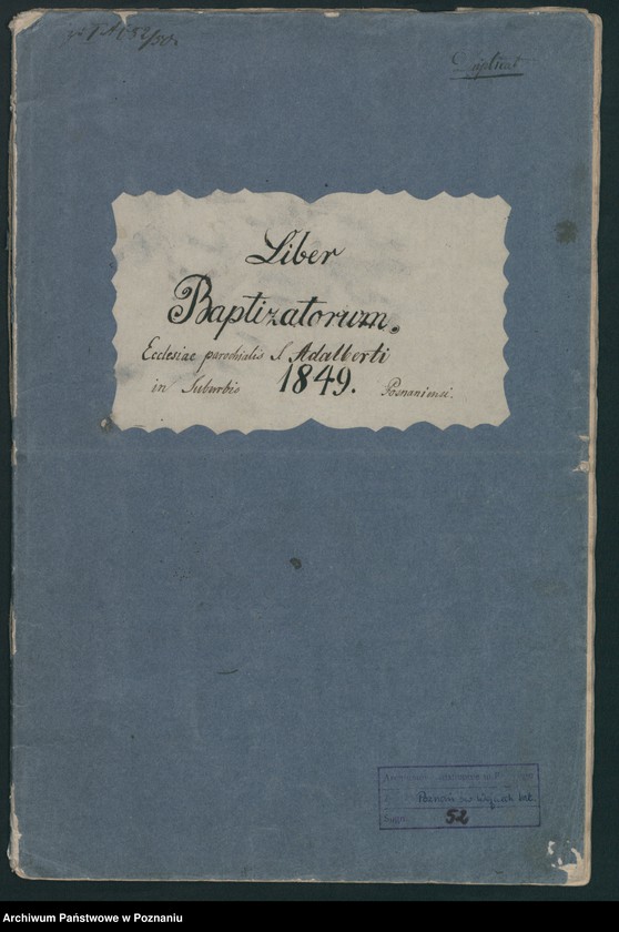 Obraz 2 z jednostki "Księga urodzeń"