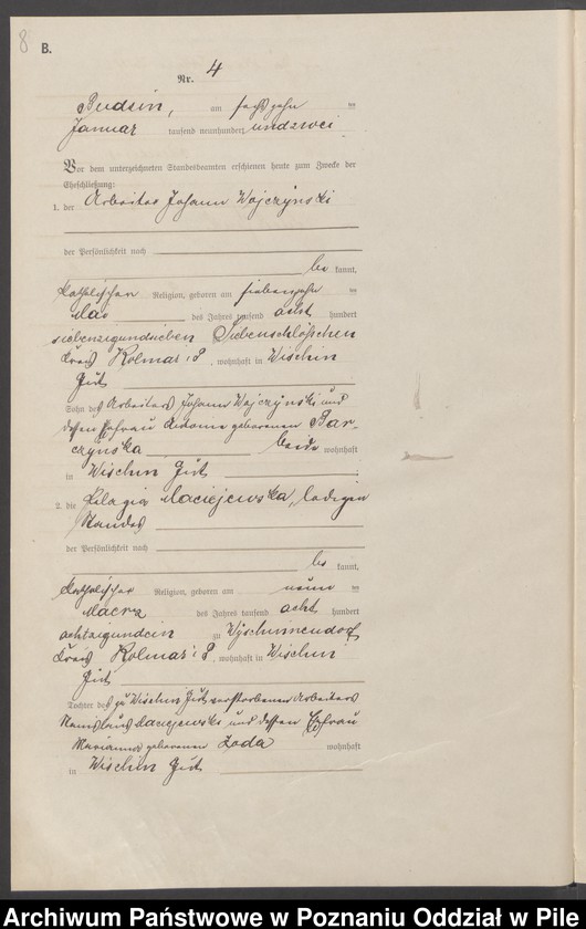 image.from.unit.number "Księga małżeństw"