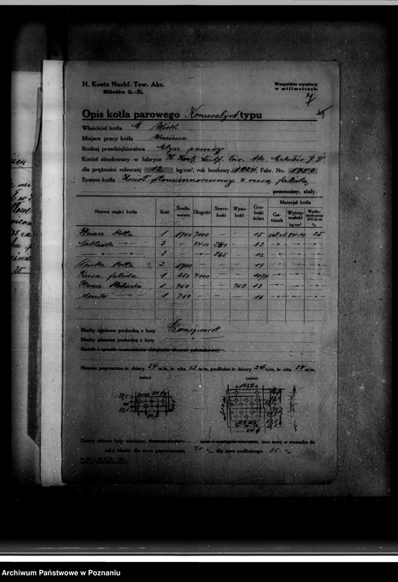 Obraz 11 z jednostki "Młyn parowy M. Wirtha we Wrześni nr woj. 5804"