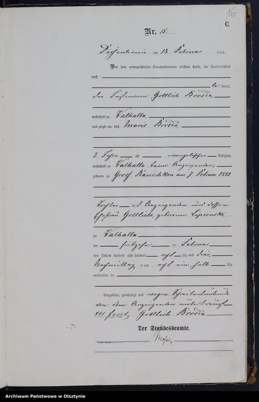 image.from.unit.number "Sterbe-Haupt-Register Nr 1 - 75"